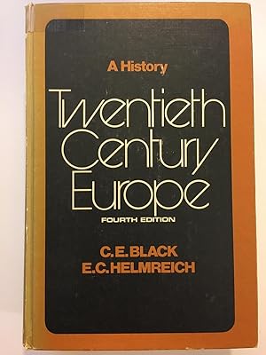 Seller image for Twentieth century Europe;: A history for sale by WeSavings LLC