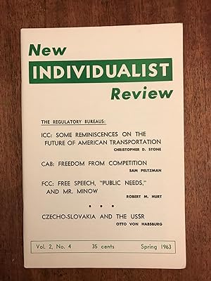Image du vendeur pour The New Individualist Review, Spring 1963, Vol. 2, No. 4 (original Issue mis en vente par Chris Duggan, Bookseller