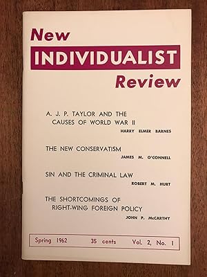 Image du vendeur pour The New Individualist Review, Spring 1962, Vol. 2, No. 1 (original Issue mis en vente par Chris Duggan, Bookseller