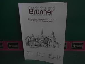 Bild des Verkufers fr Brunner Geschichte und Geschichten - Heft 1, 2001. zum Verkauf von Antiquariat Deinbacher