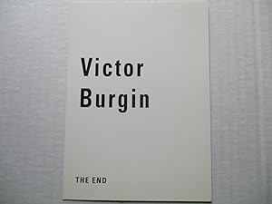 Image du vendeur pour Victor Burgin The End John Weber Gallery 1994 Exhibition invite postcard mis en vente par ANARTIST