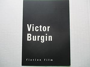 Immagine del venditore per Victor Burgin Fiction Film John Weber Gallery 1992 Exhibition invite postcard venduto da ANARTIST