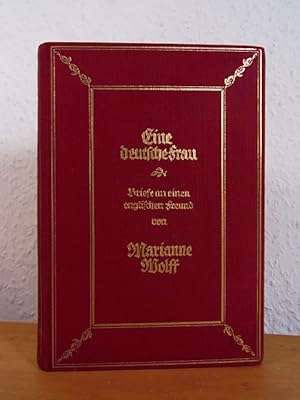 Seller image for Eine deutsche Frau. Briefe an einen englischen Freund for sale by Antiquariat Weber