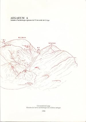 Immagine del venditore per AEGAEUM 6. Annales d?archologie genne de l?Universit de Lige. venduto da Centralantikvariatet