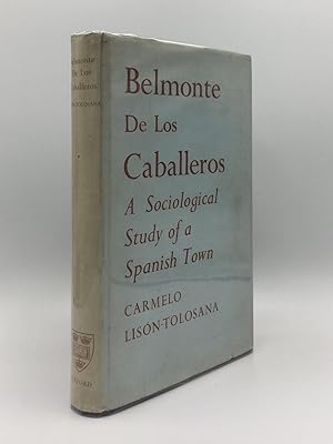 Immagine del venditore per BELMONTE DE LOS CABALLEROS A Sociological Study of a Spanish Town venduto da Rothwell & Dunworth (ABA, ILAB)
