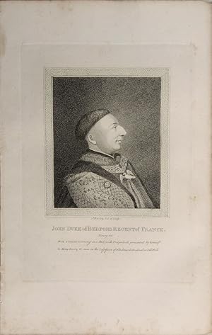 Imagen del vendedor de Portraits. John, Duke of Bedford, Regent of France a la venta por theoldmapman