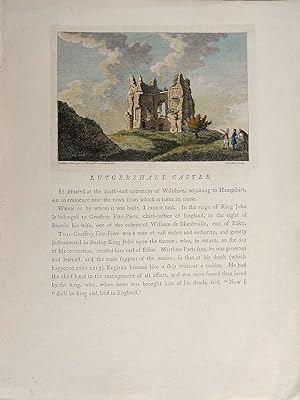 Image du vendeur pour Wiltshire. Lutgershall Castle mis en vente par theoldmapman