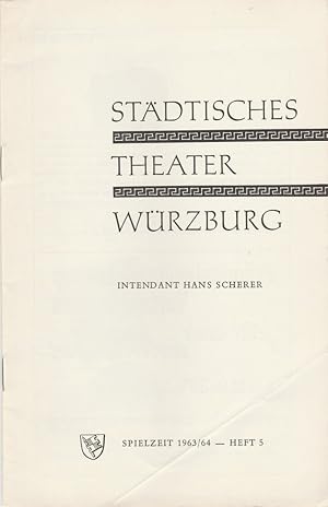 Imagen del vendedor de Programmheft Georges Bizet DER WUNDERDOKTOR / Franz von Suppe DIE SCHNE GALATHEE 31. Dezember 1963 Spielzeit 1963 / 64 Heft 5 a la venta por Programmhefte24 Schauspiel und Musiktheater der letzten 150 Jahre