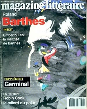 Magazine litt raire n 314 : Roland Barthes - Collectif