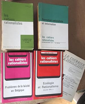 Les Cahiers Rationalistes : 80 numéros [sur 88] de Décembre 1966 (n°242) à Mars 1977 (n°331) + 21...
