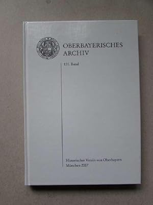 Oberbayerisches Archiv 131. Band