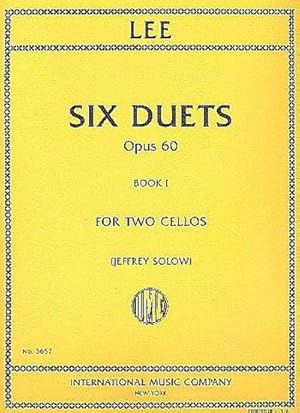 Bild des Verkufers fr 6 Duets op.60 vol.1 (nos.1-3)for 2 cellos : score zum Verkauf von AHA-BUCH GmbH