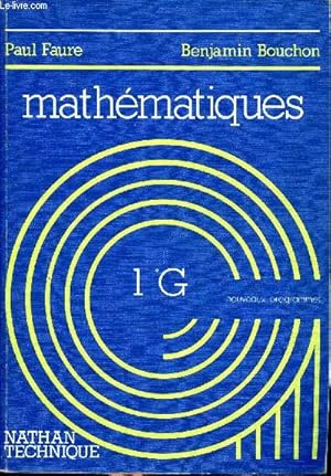 Bild des Verkufers fr Mathmatiques 1re G nouveaux programmes Sommaire: Algbre, Analyse, Statistiques. zum Verkauf von Le-Livre