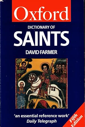 Seller image for Oxford Dictionary of Saints for sale by Kenneth Mallory Bookseller ABAA