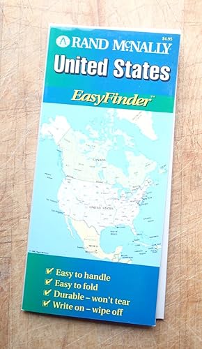 RAND McNALLY EASYFINDER : UNITED STATES : (Laminated Folding Map)