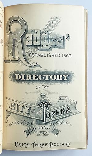 Radges' Directory of the City of Topeka for 1887-8