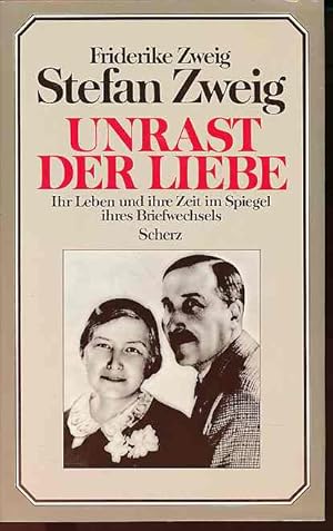 Seller image for Unrast der Liebe. Ihr Leben und ihre Zeit im Spiegel ihres Briefwechsels. Zsgest. u. mit e. Anh. vers. von Petra Eisele. for sale by Fundus-Online GbR Borkert Schwarz Zerfa