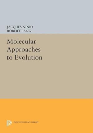 Bild des Verkufers fr Molecular Approaches to Evolution zum Verkauf von GreatBookPrices