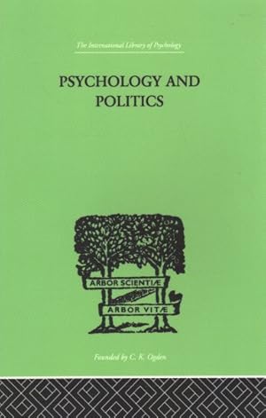 Immagine del venditore per Psychology and Politics : And Other Essays venduto da GreatBookPrices