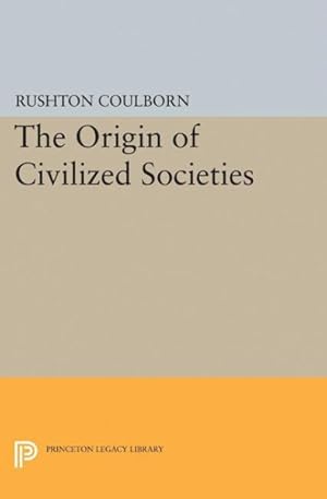 Immagine del venditore per Origin of Civilized Societies venduto da GreatBookPrices