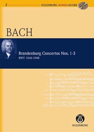 Imagen del vendedor de Brandenburg Concertos Nos. 1-3 BWV 1046-1048 a la venta por GreatBookPrices