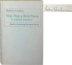 Was That a Real Poem & Other Essays