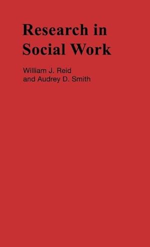 Immagine del venditore per Research in Social Work venduto da GreatBookPrices