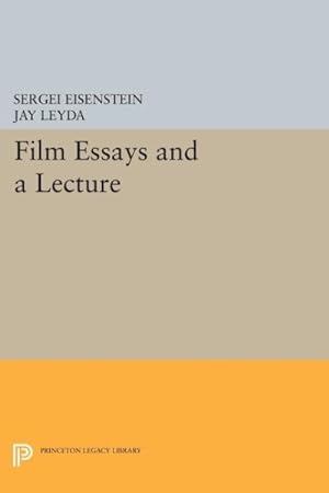 Image du vendeur pour Film Essays and a Lecture mis en vente par GreatBookPrices