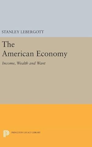 Imagen del vendedor de American Economy : Income, Wealth and Want a la venta por GreatBookPrices