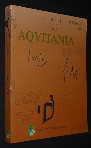 Seller image for Aquitania (Tome 21, 2005) for sale by Abraxas-libris