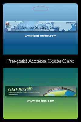 Seller image for BSG The Business Strategy Game Access Code for sale by GreatBookPrices