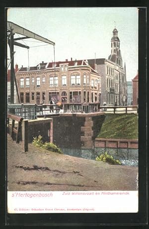 Ansichtskarte `s Hertogenbosch, Zuid Willemsvaart en Hinthamereinde