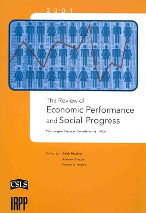 Immagine del venditore per Review of Economic Performance and Social Progress : The Longest Decade : Canada in the 1990s venduto da GreatBookPrices