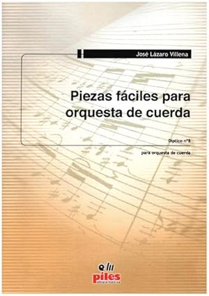 Bild des Verkufers fr Piezas fcilespara orquesta de cuerda : partitura y partes zum Verkauf von AHA-BUCH GmbH