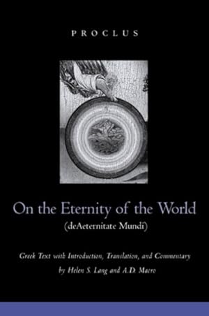 Seller image for On the Eternity of the World : De Aeternitate Mundi for sale by GreatBookPrices