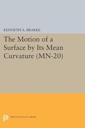 Immagine del venditore per Motion of a Surface by Its Mean Curvature venduto da GreatBookPrices