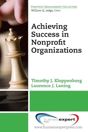 Image du vendeur pour Achieving Success in Nonprofit Organizations mis en vente par GreatBookPrices