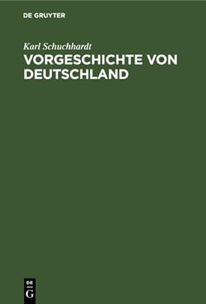 Seller image for Vorgeschichte von Deutschland -Language: german for sale by GreatBookPrices