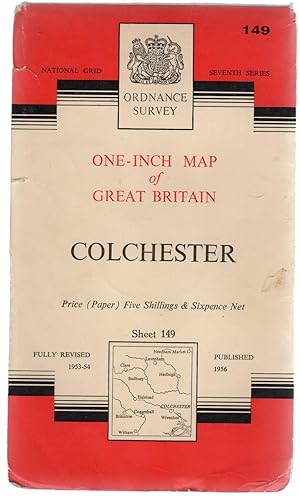 Ordnance Survey One-Inch Map of Great Britain Sheet 149 Colchester