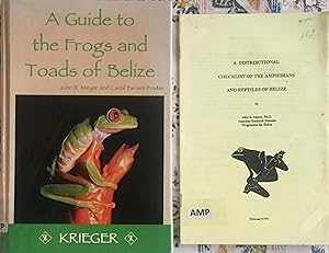A guide to the frogs and toads of Belize