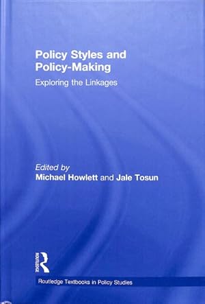 Seller image for Policy Styles and Policy-Making : Exploring the Linkages for sale by GreatBookPrices