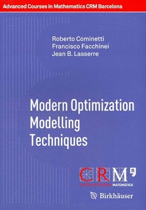 Imagen del vendedor de Modern Optimization Modelling Techniques a la venta por GreatBookPrices