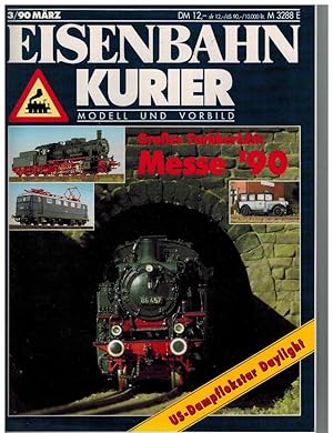 Seller image for Eisenbahn Kurier 3/90. Modell und Vorbild. Nr. 210. for sale by Dobben-Antiquariat Dr. Volker Wendt