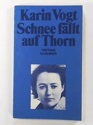Seller image for Schnee fllt auf Thorn. for sale by Leserstrahl  (Preise inkl. MwSt.)