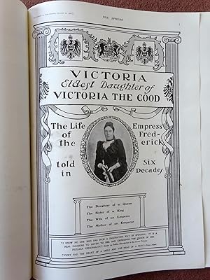 The Sphere, 1901, A 16 Page Supplement on The Life of Victoria, Eldest Daughter of Queen Victoria...