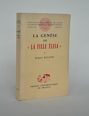 Seller image for La Gense De "la Fille Elisa" for sale by Librairie Raimbeau