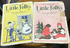 Immagine del venditore per Little Folks The Children's Magazine (10 issues from December 1921 to March 1923) venduto da Nick of All Trades