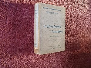 THE ENVIRONS OF LONDON - A GUIDE FOR TEAM AND CYCLE No. 1 - 1897