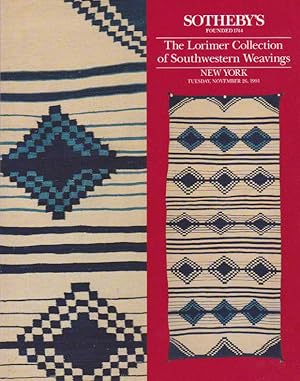 The Lorimer Collection of Southwestern Weavings