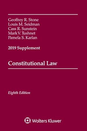 Seller image for Constitutional Law : 2019 for sale by GreatBookPrices